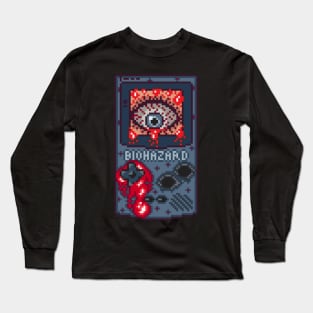 Resident Evil Pixel Art Long Sleeve T-Shirt